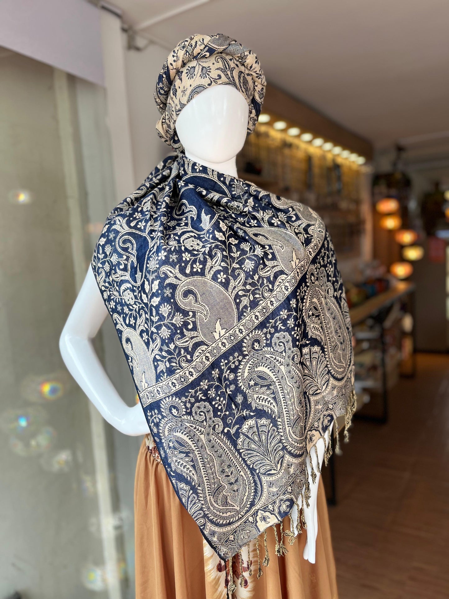 Pashmina Turca Doble Faz